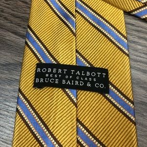 Robert Talbott Accessories - Robert Talbott Best of Class Gold Stripe Tie Robert Talbott Accessories - Robert Talbott Best of Class Gold Stripe Tie